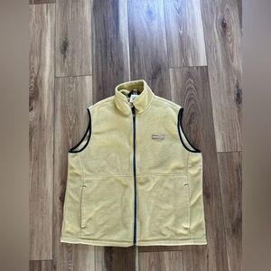 REI Women's vintage Yellow Fleece Vest size XL